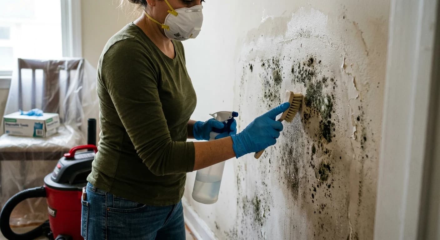 Professional water damage restoration work - What are the symptoms of mold exposure?